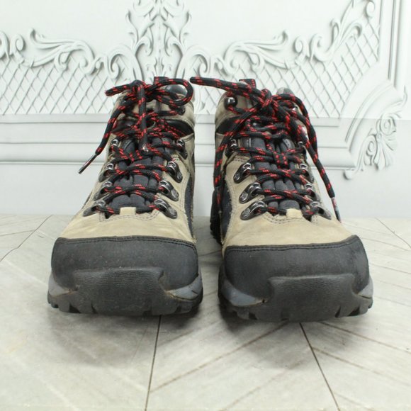 Wenger Tan Leather Lace Up Out Dry Hiking Boots Size 8 - Picture 4 of 9